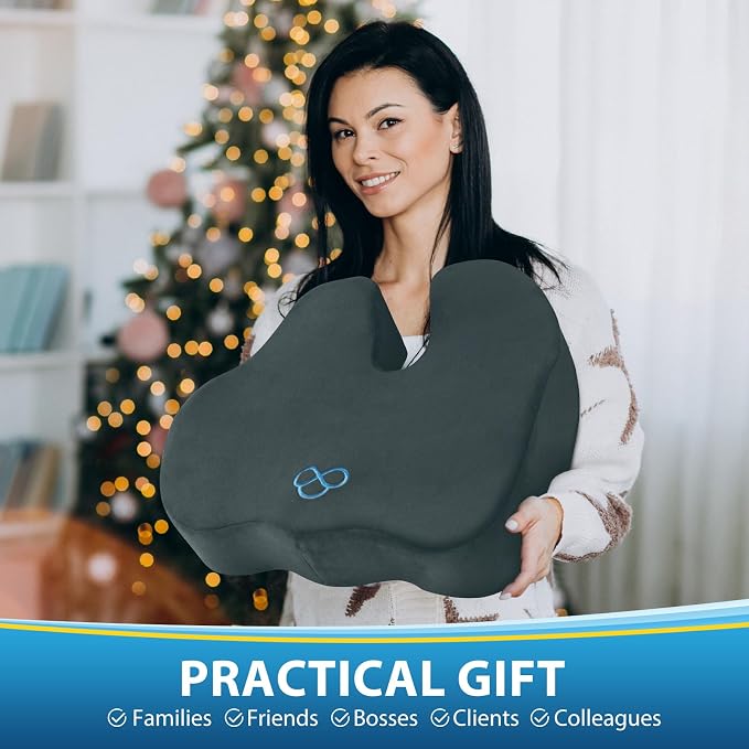 BlissTrends Seat Cushion, 5.2in Thick Memory Foam Cushions - Image 7