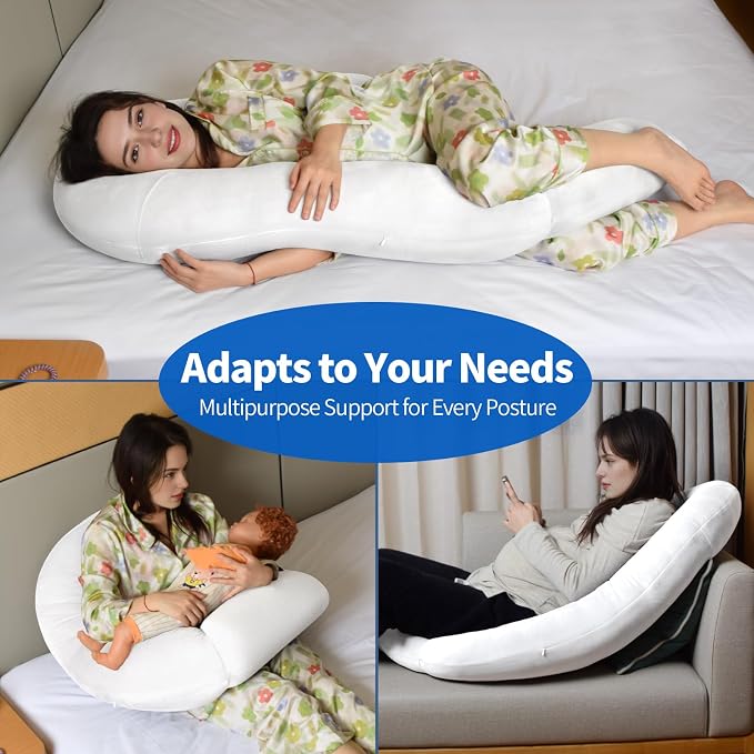 Pozico U-Shaped Full Body Pillow - Image 3