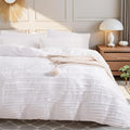 NEXHOME PRO Duvet Cover Full, Soft and Lightweight 100% Washed Microfiber by NEXHOMEPRO