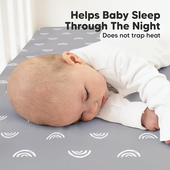 KeaBabies 2-Pack Organic Crib Sheets - Image 5