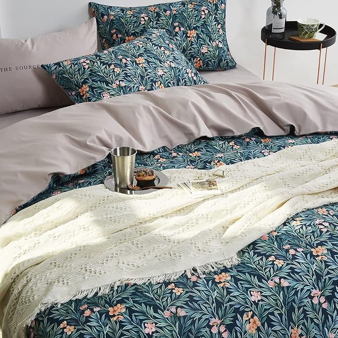Cupocupa Duvet Cover Set;Duvet Cover Full Bedding Set Fluffy Boho Duvet Cover - Image 5
