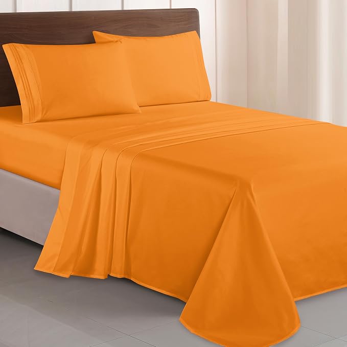 Elegant Comfort Luxurious 1500 Premium Hotel Quality Microfiber Three Line by ELEGANTCOMFORT