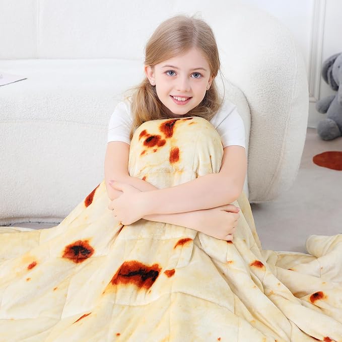 Aemicion Kids Weighted Blanket 7 Pounds Twin Size 41''×60'', Comfortable Soft - Image 4
