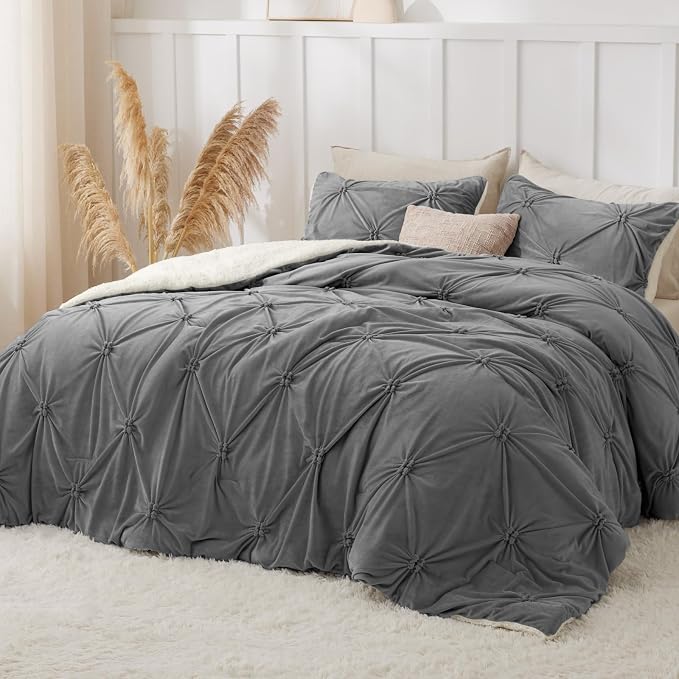 BEDELITE Pituck Fluffy Queen Comforter Set - Image 3