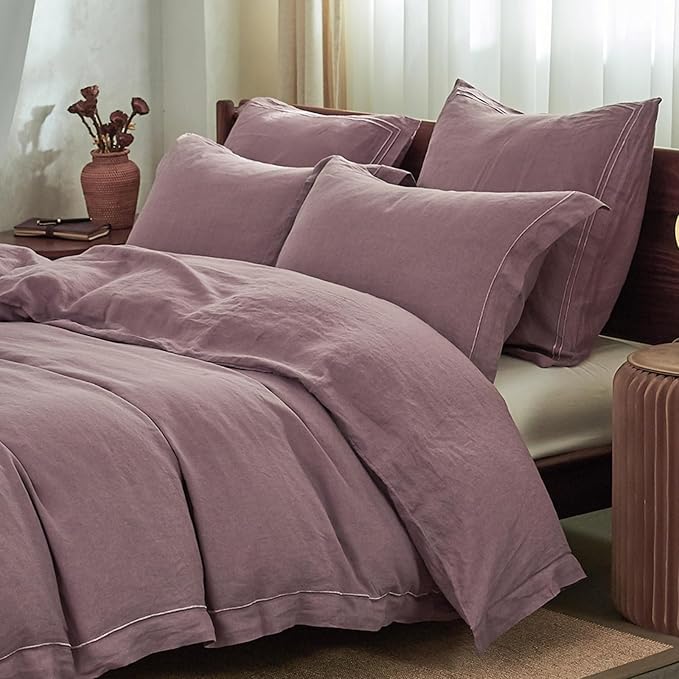 Simple&Opulence 100% Washed Linen Duvet Cover by SimpleOpulence