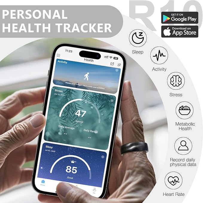 Smart Health Ring Sleep Health Tracker - Image 3