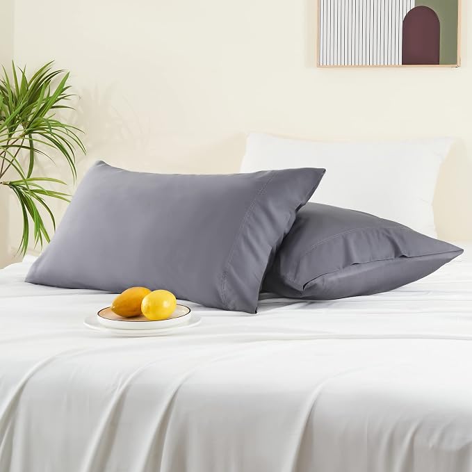 BEDELITE Pillow Cases Standard Size Set of 2, Rayon Derived from Bamboo - Image 7