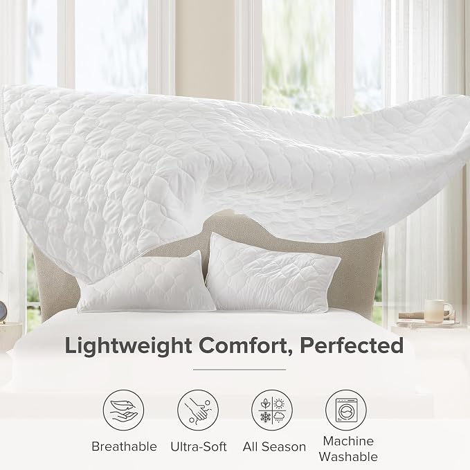 Comfort Spaces King Quilt Set Modern Reversible Ogee Coverlet King Bedding Set - Image 3