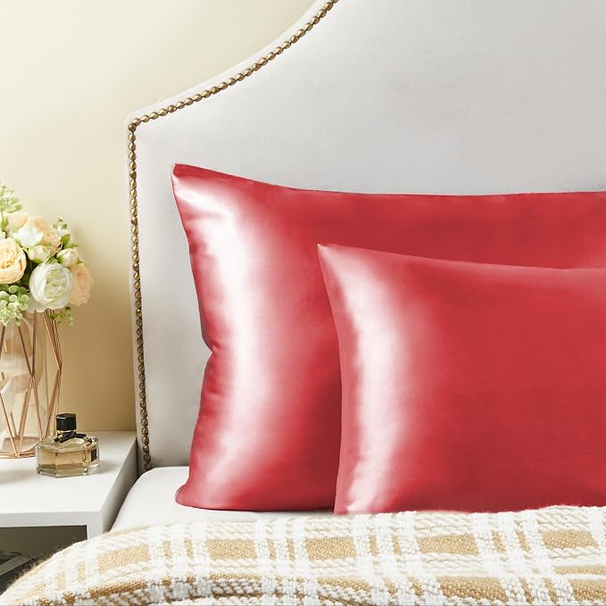 BEDELITE Satin Pillowcase for Hair and Skin, Super Soft and Cooling Similar to - Image 7