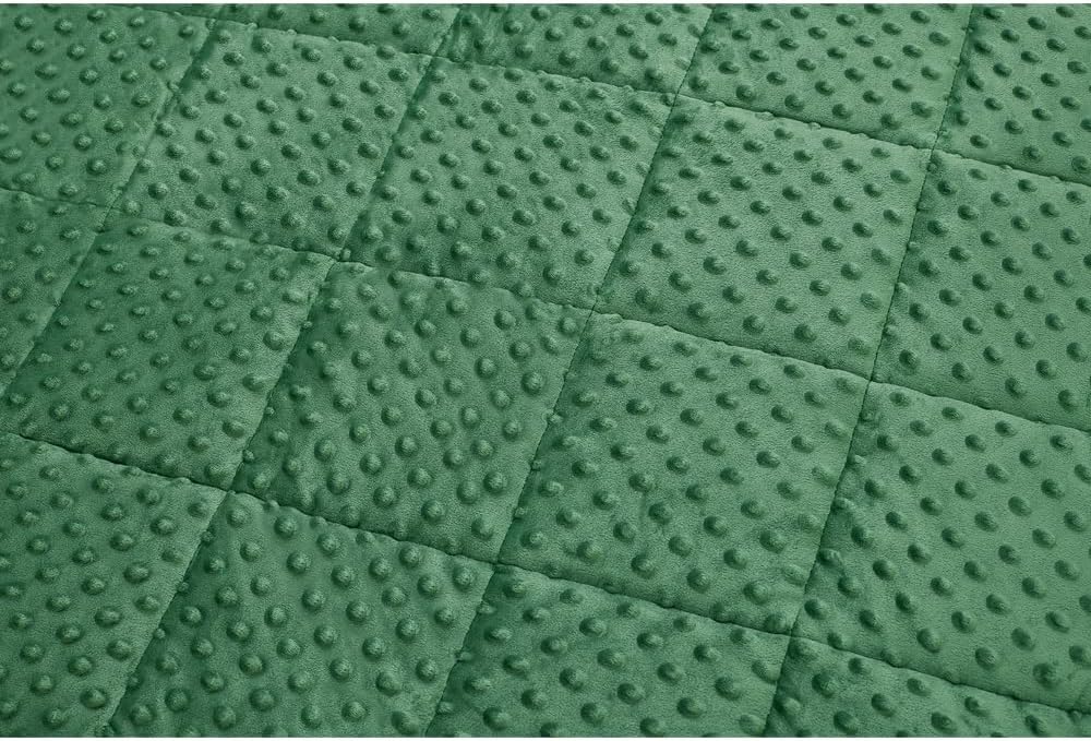 TONGDADA Minky Weighted Blanket | 40''x60'', 7lbs | Cozy and Soft Minky - Image 8
