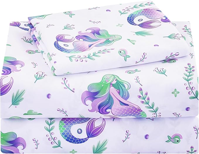 lasoftan Kids Sheet Set Twin Size, Twin Sheet Set by Unknown