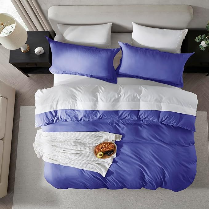 Nestl Royal Blue Duvet Cover Full Size - Image 5