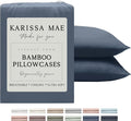 Karissa Mae Cooling Bamboo Viscose King Size Pillowcase Set | 100% FSC by KARISSAMAE