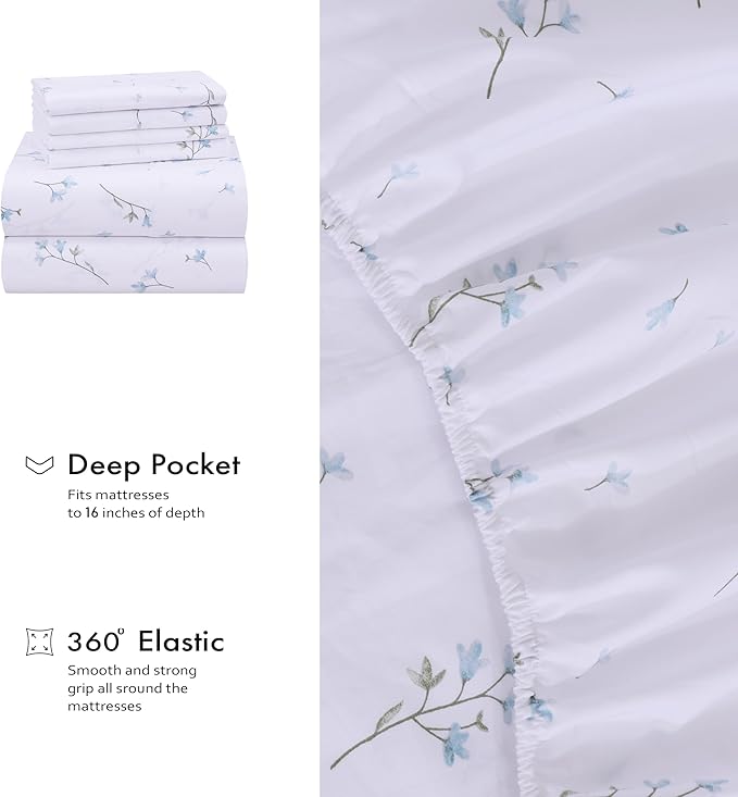 RUVANTI 6 Pcs Cotton Sheets - Image 6