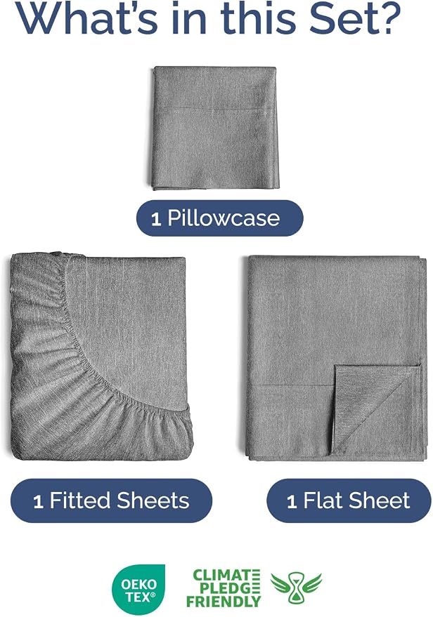 Extra Deep Twin Sheet Set - Image 2