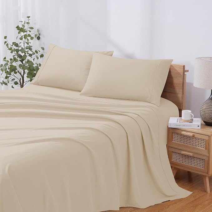 Modern Threads Soft Microfiber Solid Sheets - Image 2