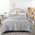 weigelia Light Grey Comforter Set King Size by WEIGELIA