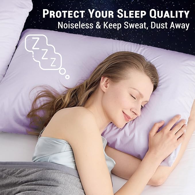 Gogreen Bamboo Rayon Waterproof Pillow Protector, Breathable Pillow Cover - Image 5