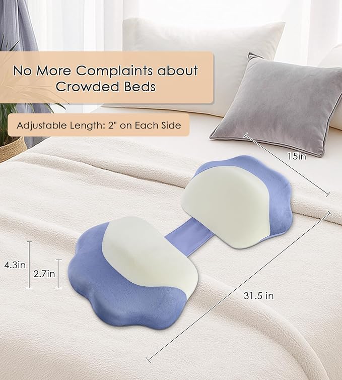 Pregnancy Pillows for Sleeping, Memory Foam Maternity Pillow Support for Back - Image 2