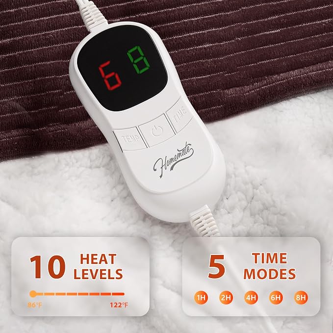 Homemate Heated Blanket Electric Throw - Image 3