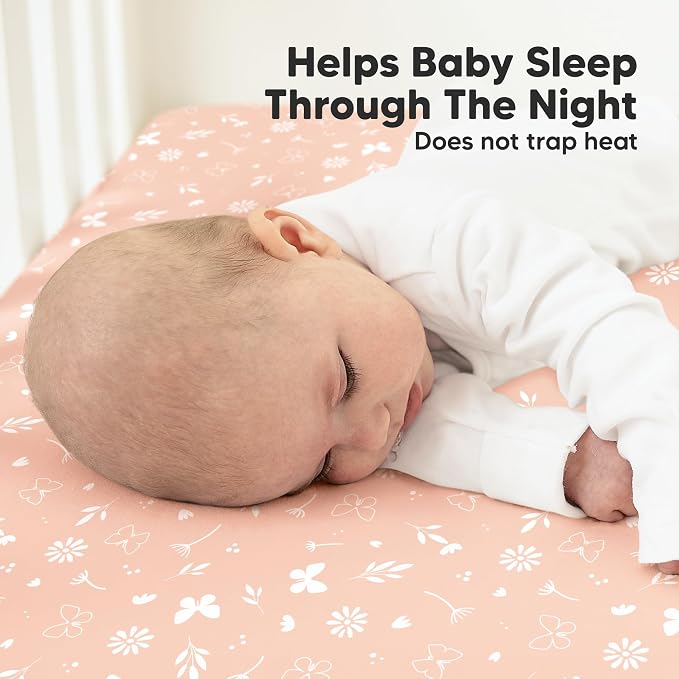 KeaBabies 2-Pack Organic Crib Sheets - Image 5