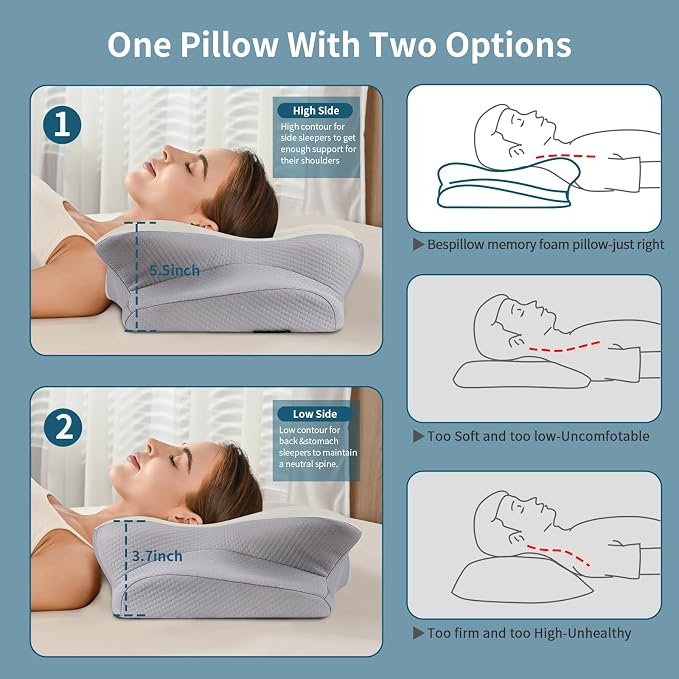 Cervical Neck Pillow for Pain Relief - Image 5