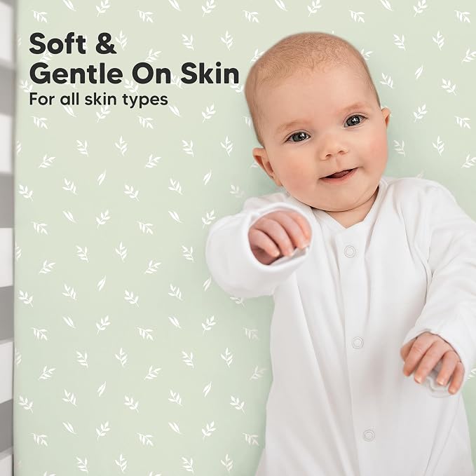 KeaBabies 2-Pack Organic Crib Sheets - Image 4