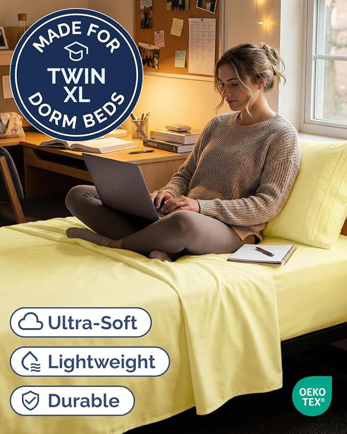 Twin XL Size 3 Piece Sheet Set - Image 2