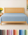 Twin XL Size Flat Sheet by CGKUnlimited