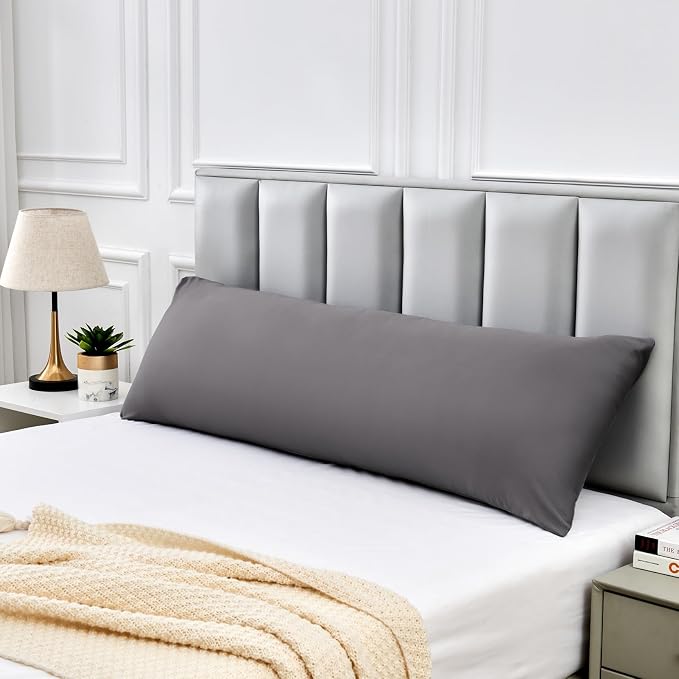 Warmstar Cotton Body Pillow Cover 1 Pack, 600 Thread Count Body Pillow case - Image 2