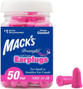 Mack's Dreamgirl Soft Foam Earplugs, 50 Pair, 33dB SNR by Macks