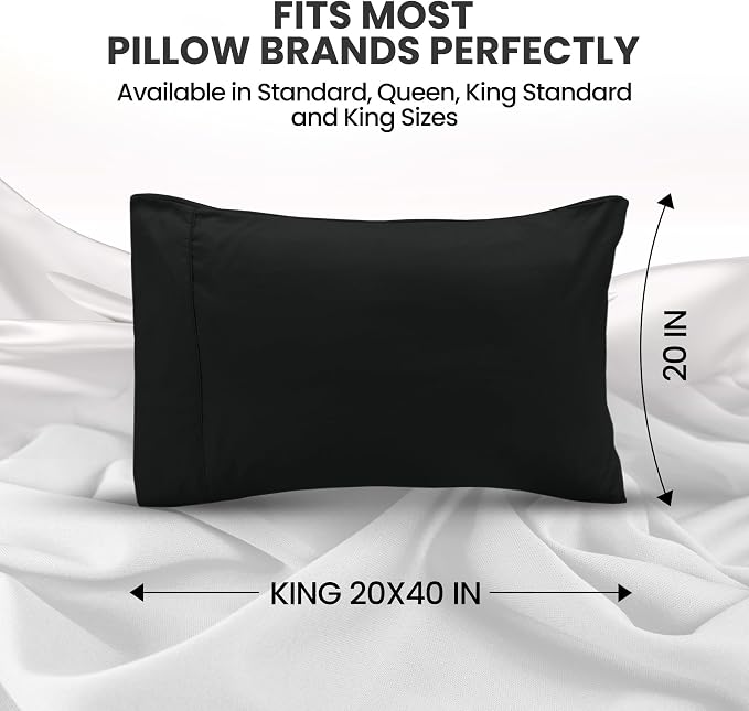 Utopia Bedding King Pillow Cases - Image 2