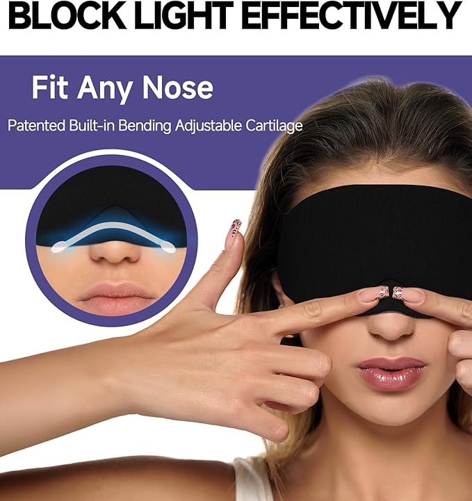 Mavogel Cotton Sleep Eye Mask - Image 2