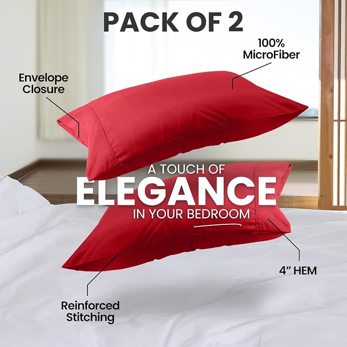 Utopia Bedding Queen Pillow Cases - Image 5