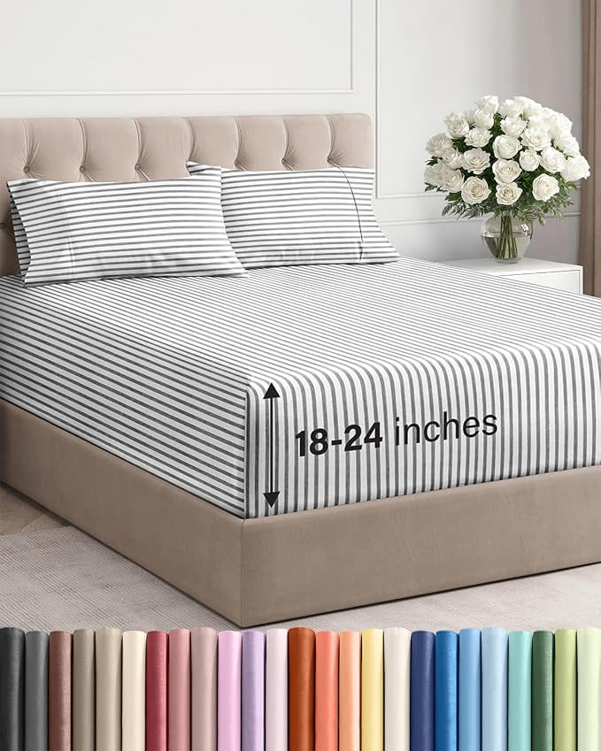Extra Deep Twin Sheet Set by CGKUnlimited