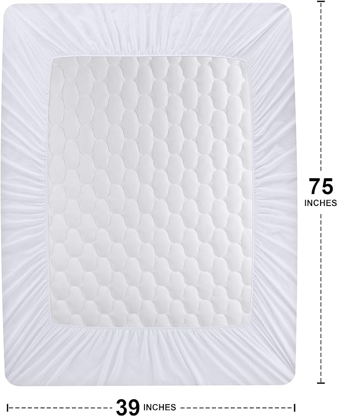 Utopia Bedding 2 Pack Waterproof Mattress Protector, Twin Mattress Pad - Image 4
