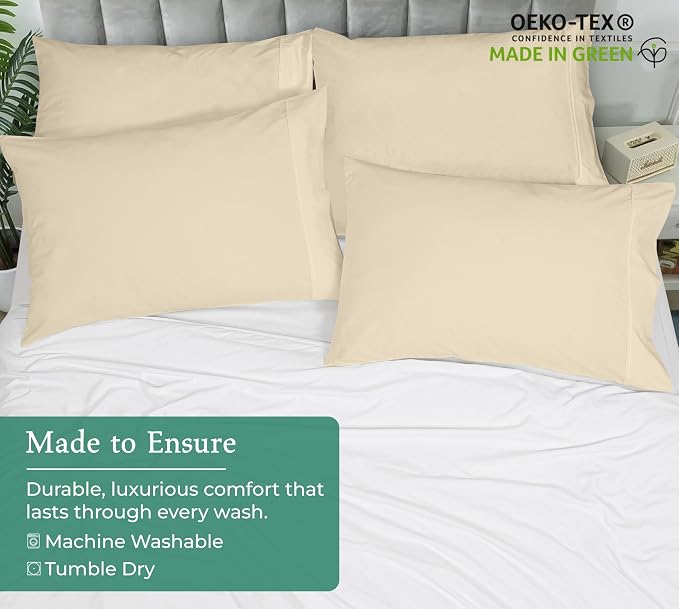 Royale Linens Standard Pillowcase Set of 2 - Image 8