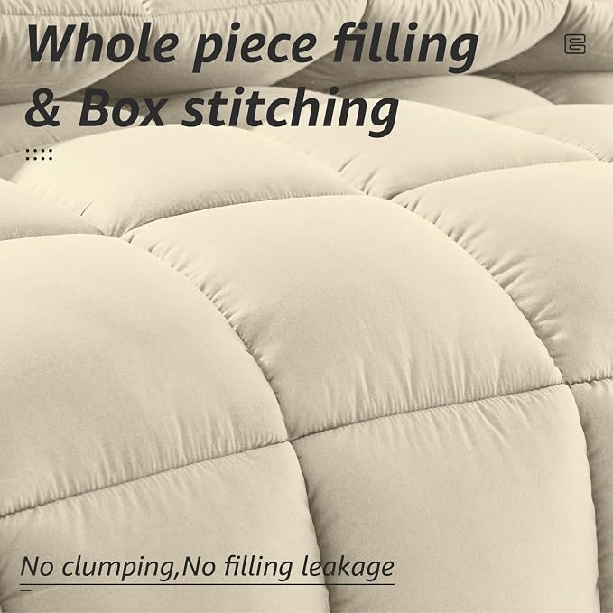 HYLEORY All Season Twin Size Bed Comforter - Image 2