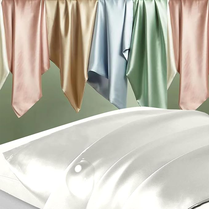 Mulberry Silk Pillow Cases Standard Size, Silk Pillowcase - Image 2