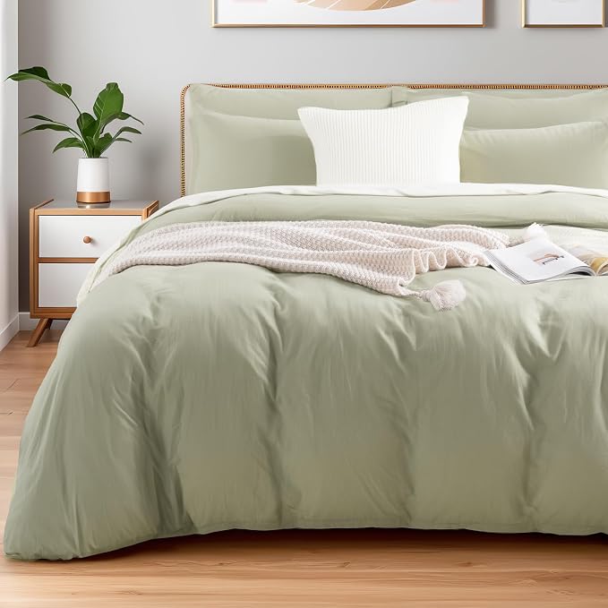 NEXHOME PRO King Duvet Cover Set – 100% Certified Organic Cotton by NEXHOMEPRO