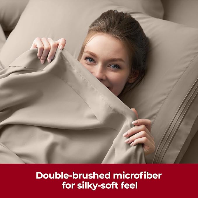Mellanni Extra Deep Twin Sheets - Image 7
