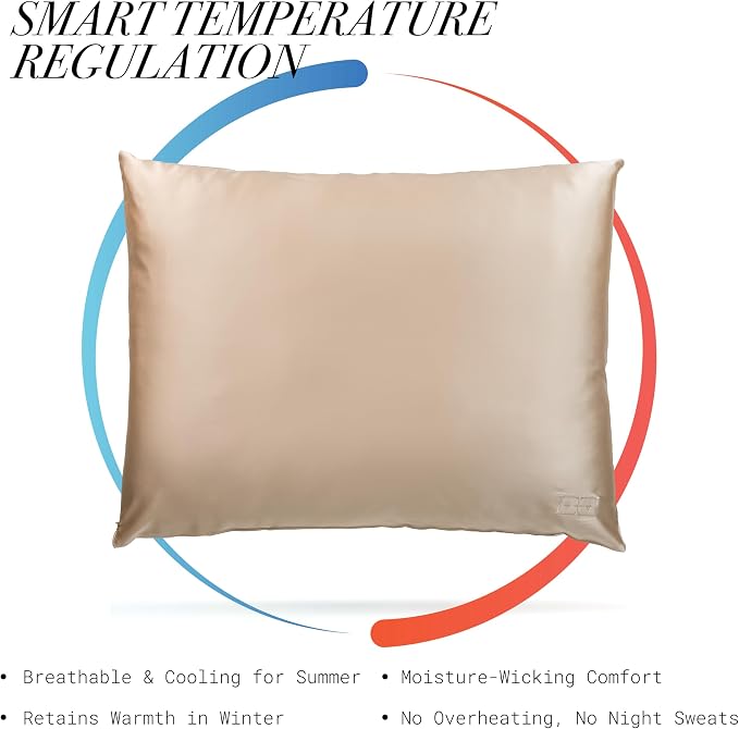 100% Mulberry Silk Pillowcase Infused - Image 8