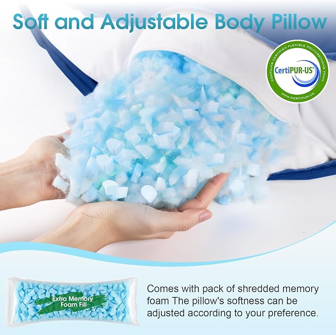 TranquilRelax C Shaped Body Pillow - Image 4