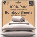 Bambaw 100% Viscose Derived from Bamboo Sheets Queen Size Set – 4pcs Cooling by Bambaw