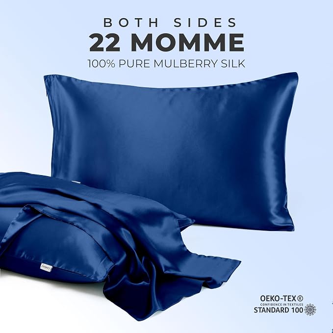 100% Pure Mulberry Silk Pillowcase - Image 2