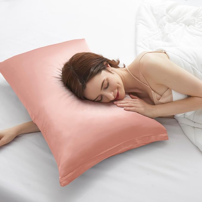 Rose Gold Satin Pillowcases - Image 3
