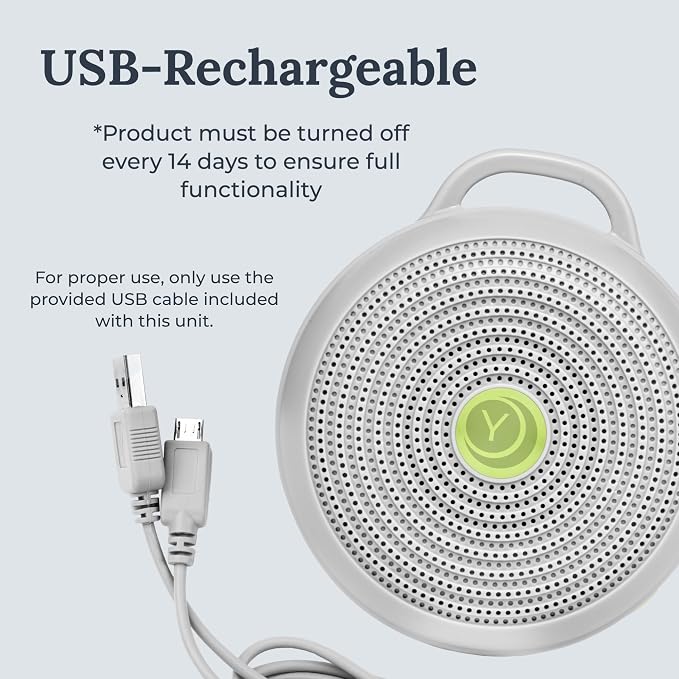 Yogasleep Hushh Portable White Noise Sound Machine - Image 5