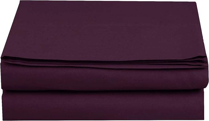 Elegant Comfort Premium Hotel Quality 1-Piece Flat Sheet, Luxury and Softest - Image 2