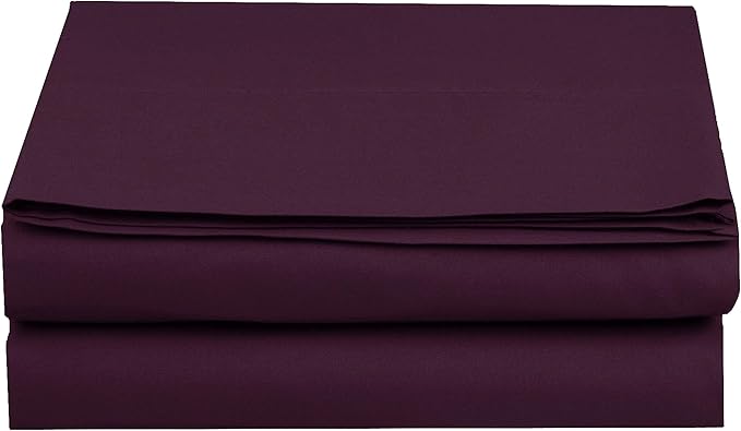 Elegant Comfort Premium Hotel Quality 1-Piece Flat Sheet, Luxury and Softest by ELEGANTCOMFORT