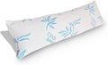 Body Pillow for Sleeping, Shredded Memory Foam Adjustable Bed Pillow by OkaoHomeGoods